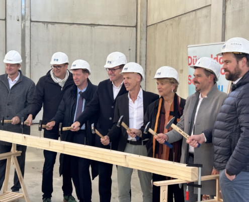 Richtfest Turnhalle Redinghovenstraße